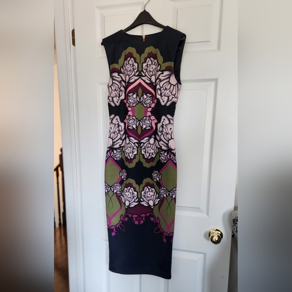 Gorgeous Ted Baker dress with entire zippered back. - Picture 4 of 4